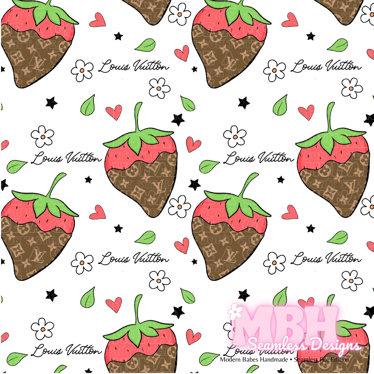 Boujee dip strawberries
