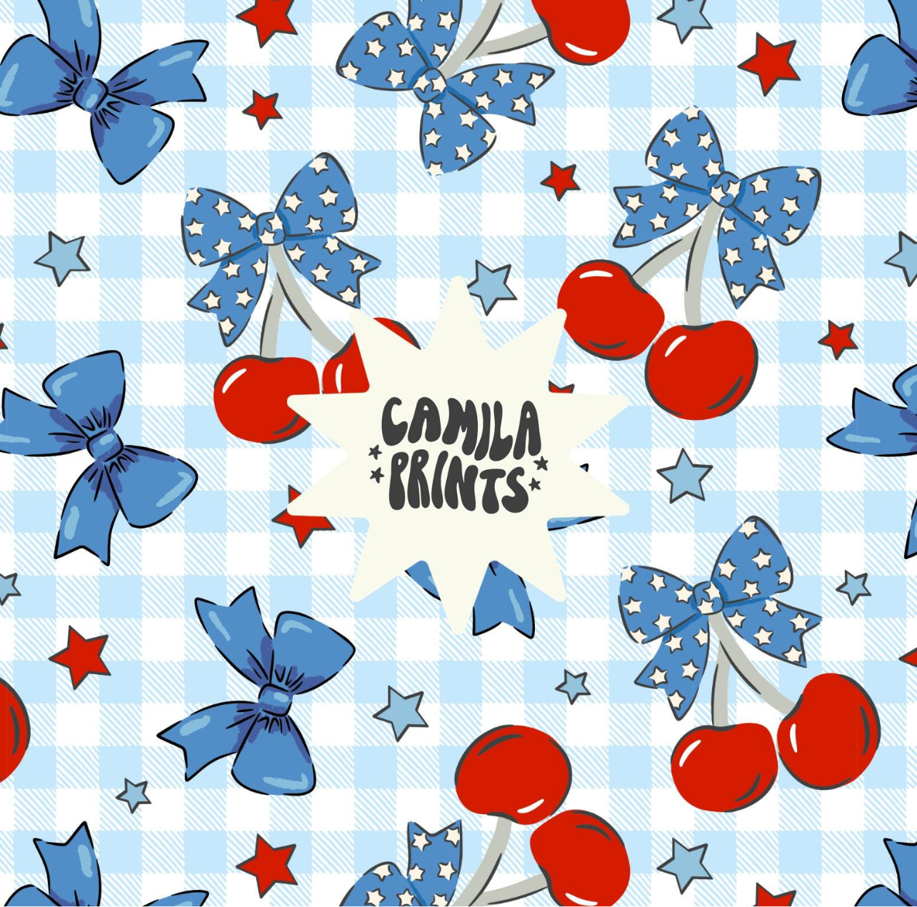 Star bows w cherries