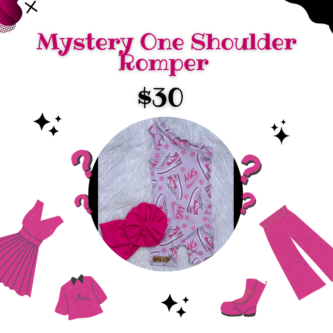 Mystery one shoulder romper