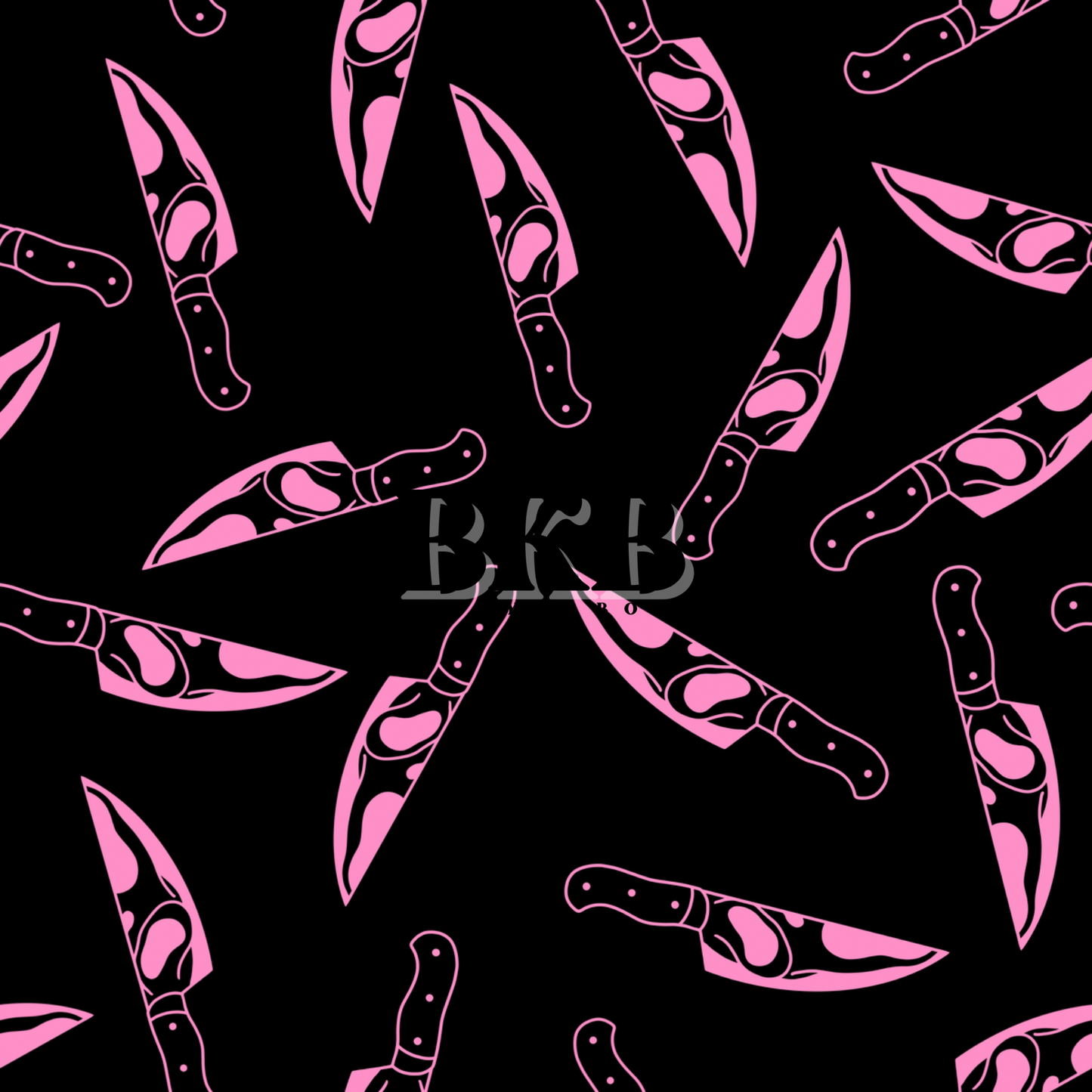 Screamknifes black & pink