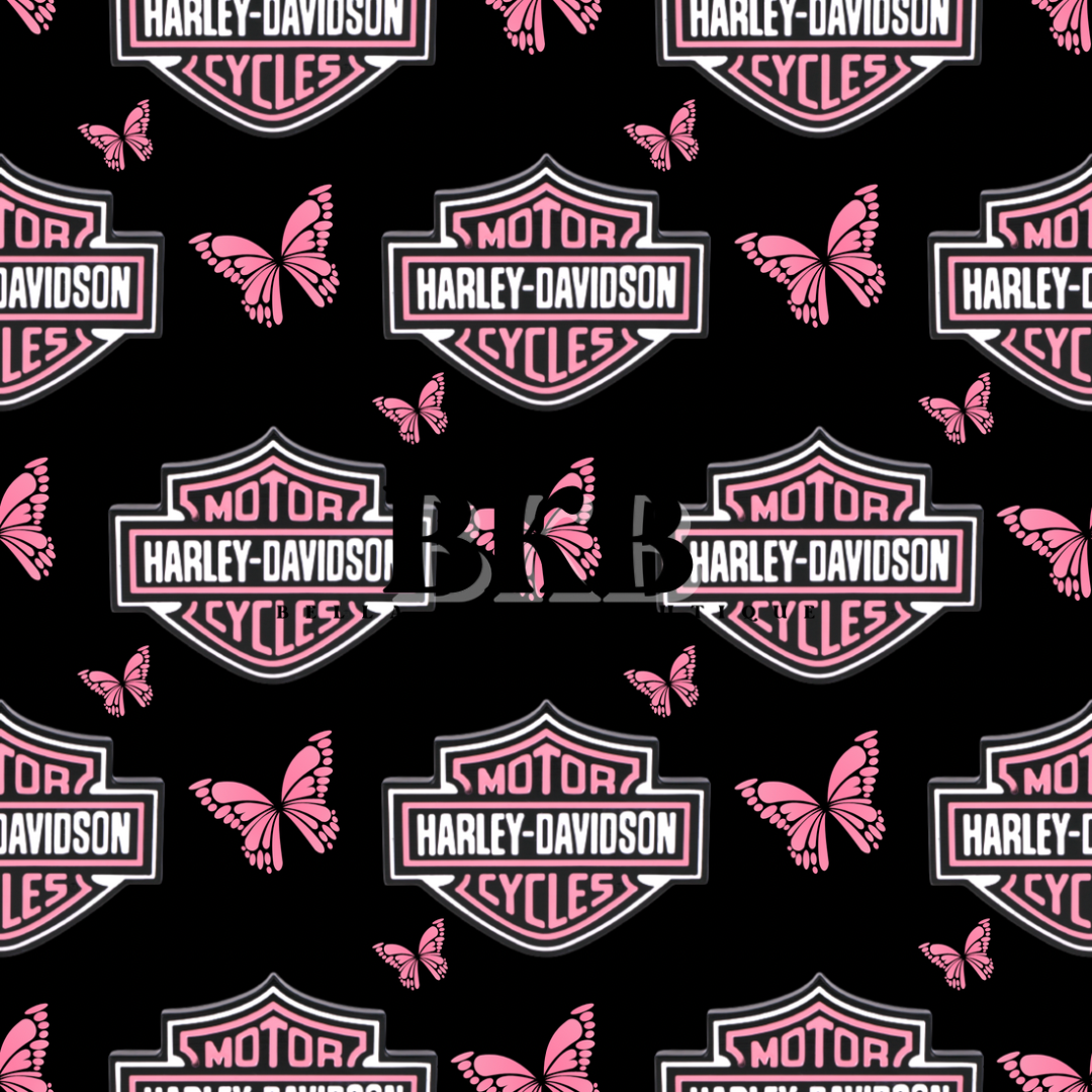 Pink & white butterfly HarleyD
