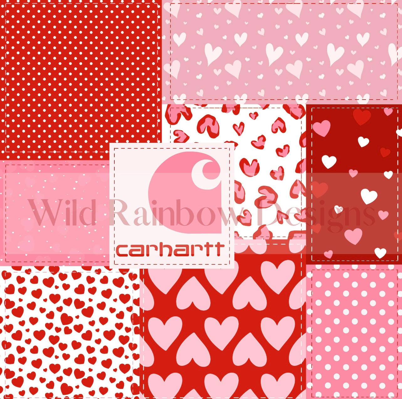Patchwork vdaycarhartt