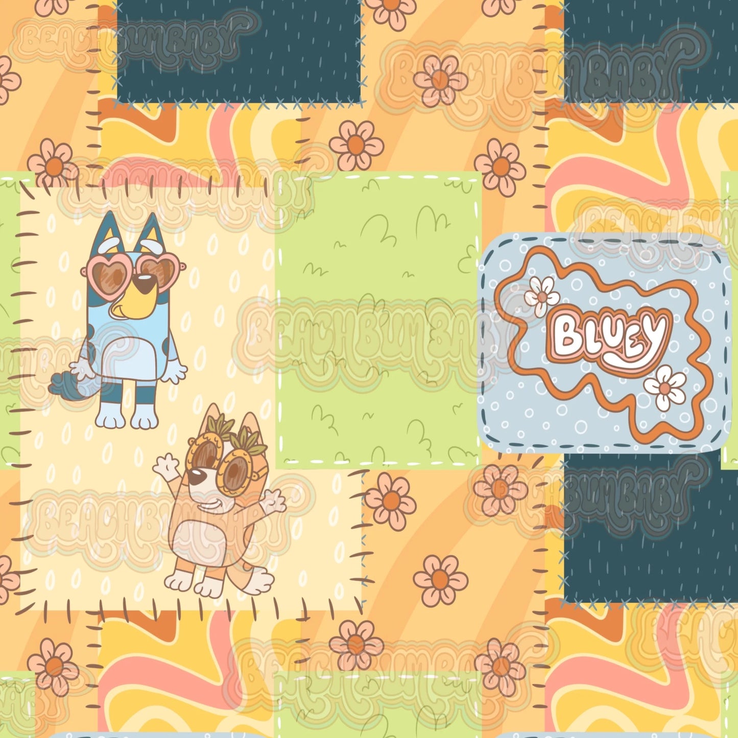 Blueysummer patch work