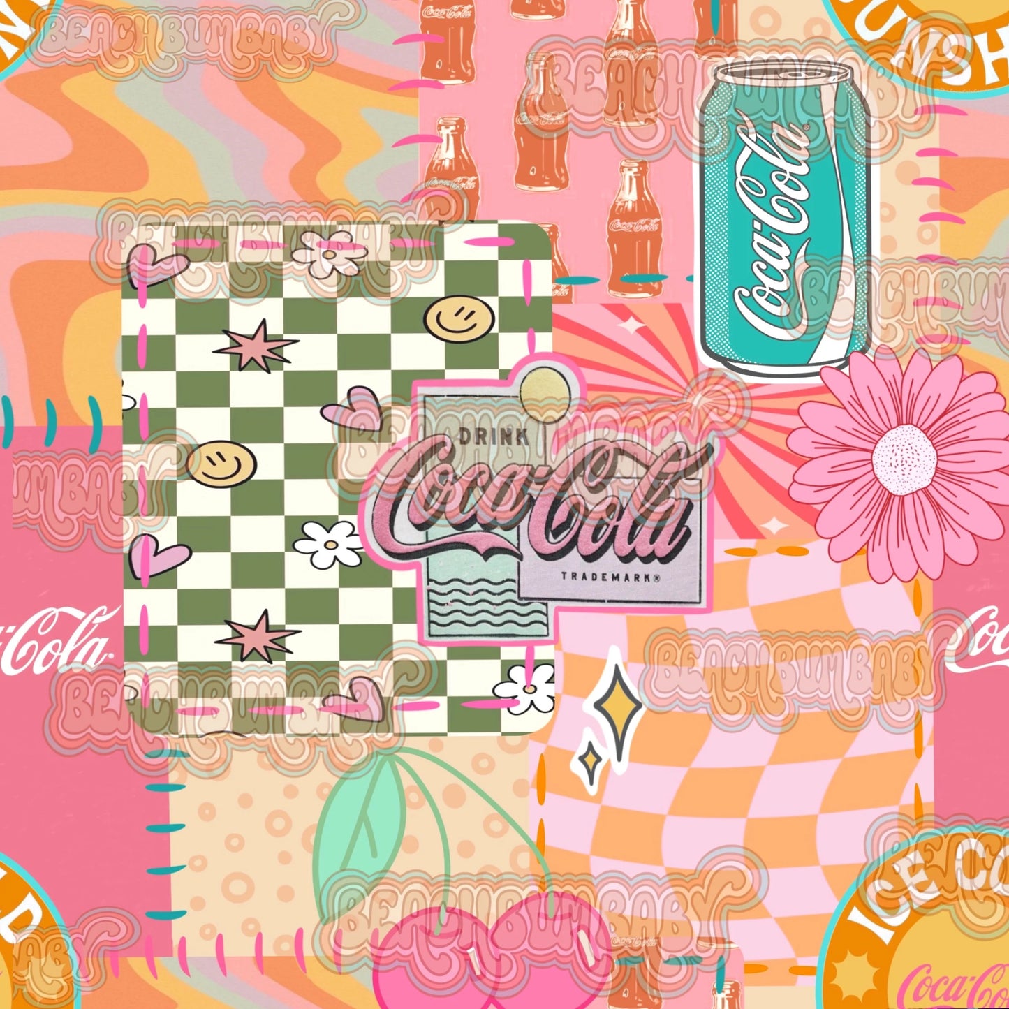 Coco cola patchwork