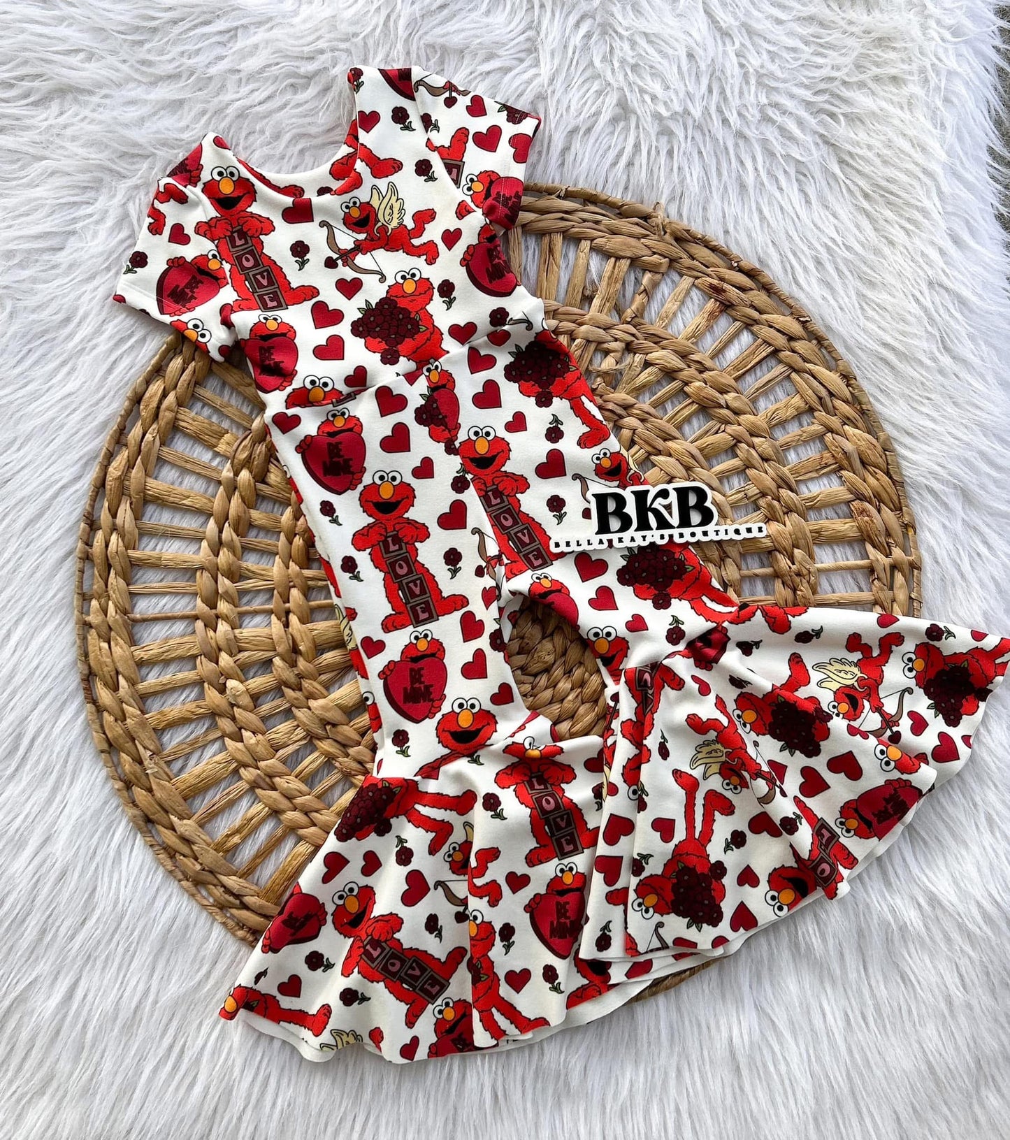 Elmov day bell romper