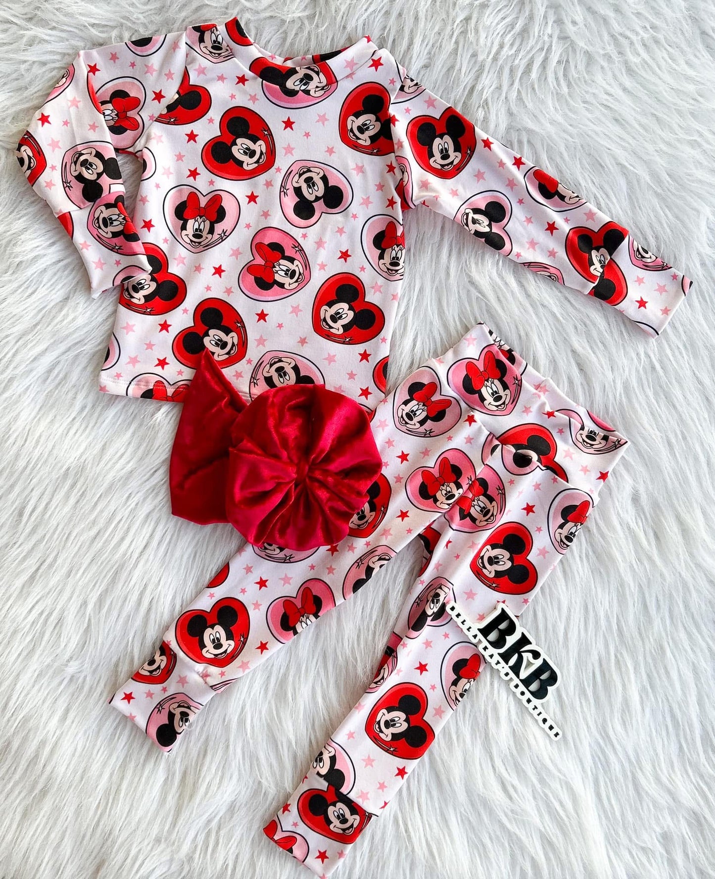 Minnie&mickey Vday lounge set