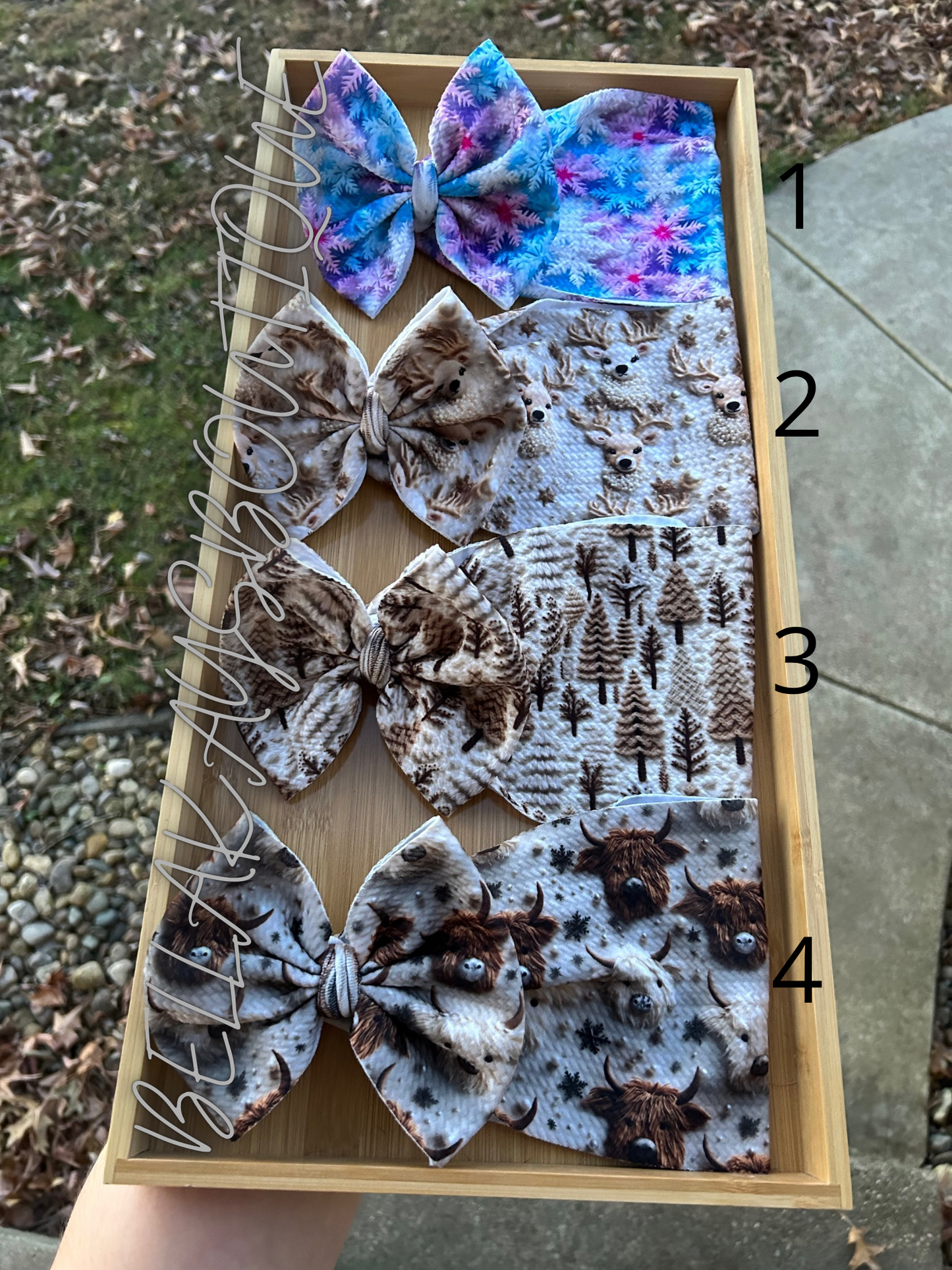 Christmas bows