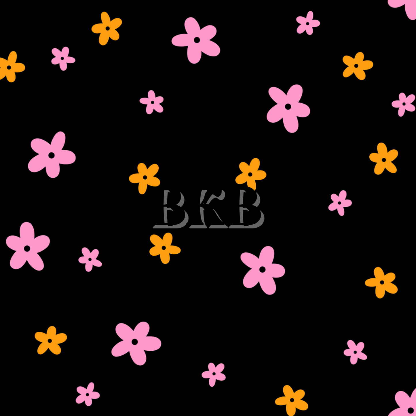 Pink & orange flowers