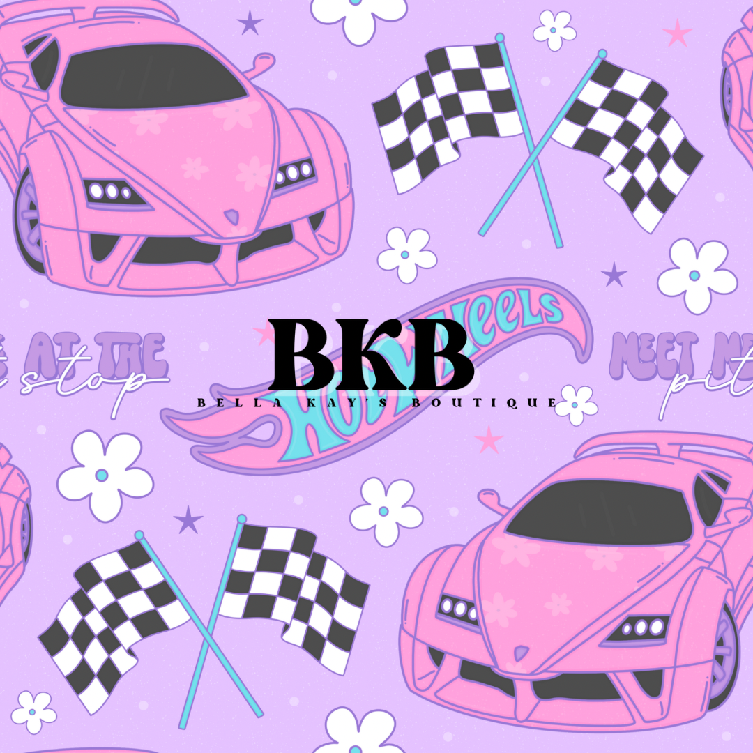 Girl purple & bluehotwheels