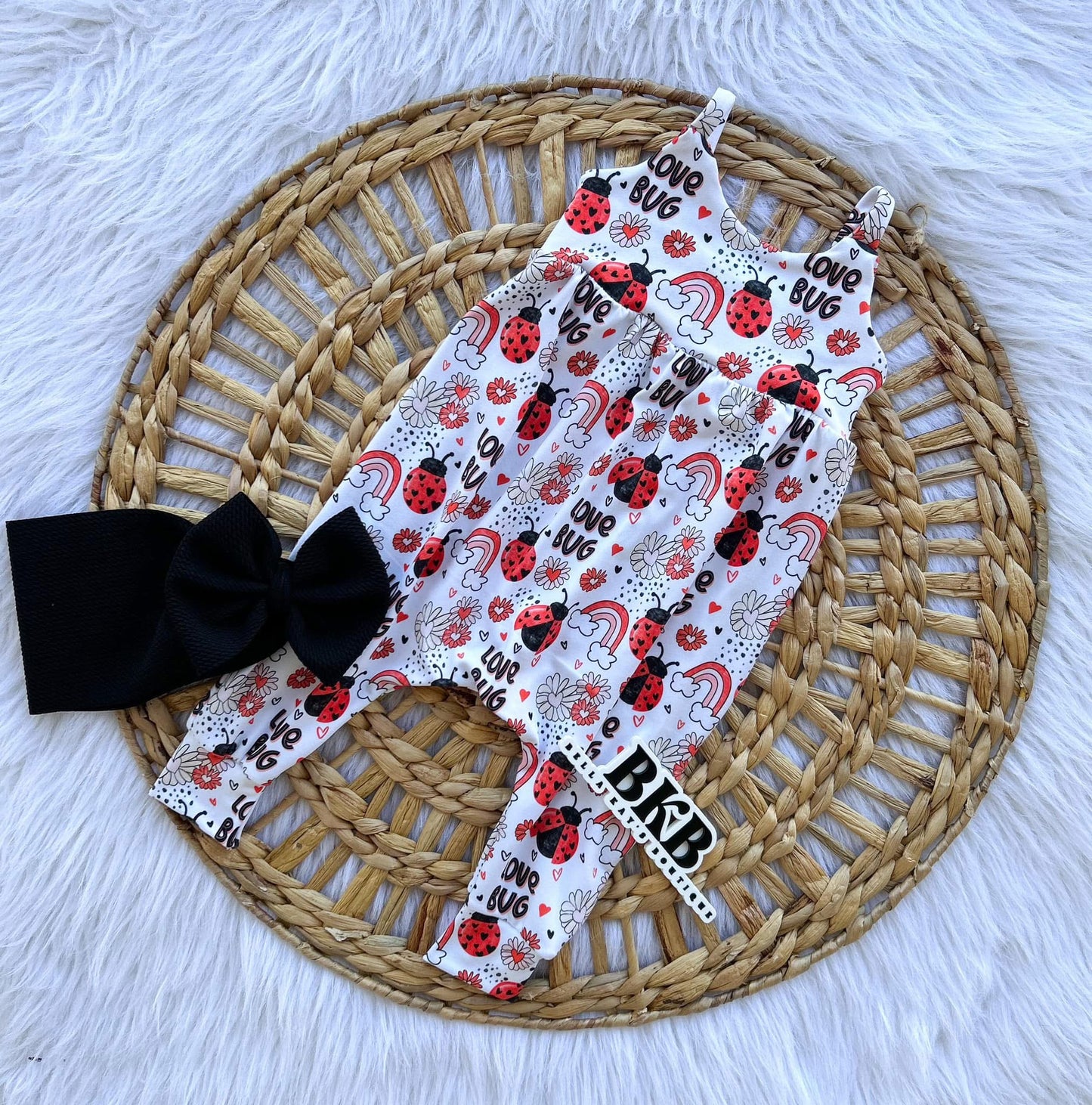 Love bug Napa romper