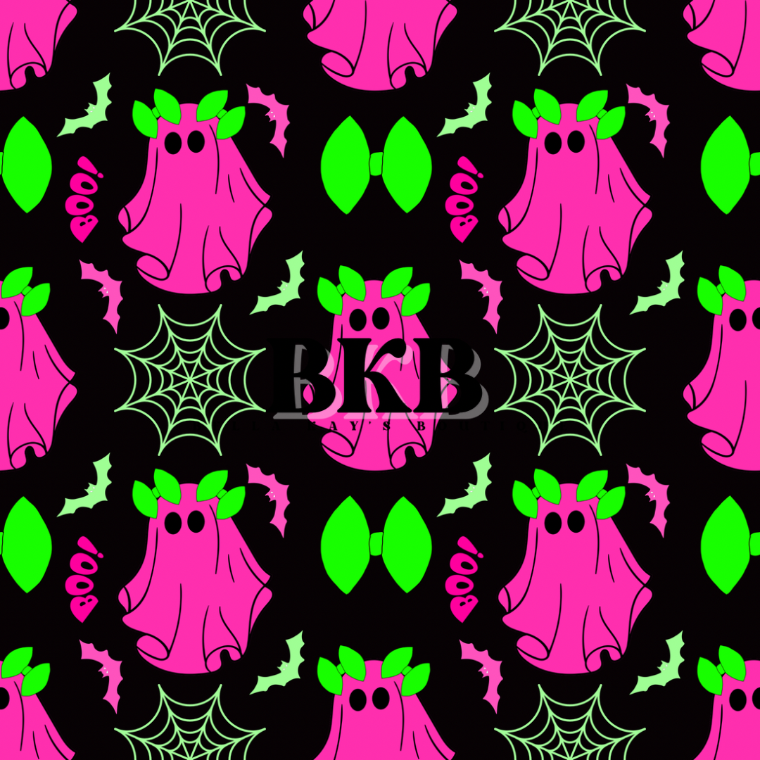Pink ghost w piggies