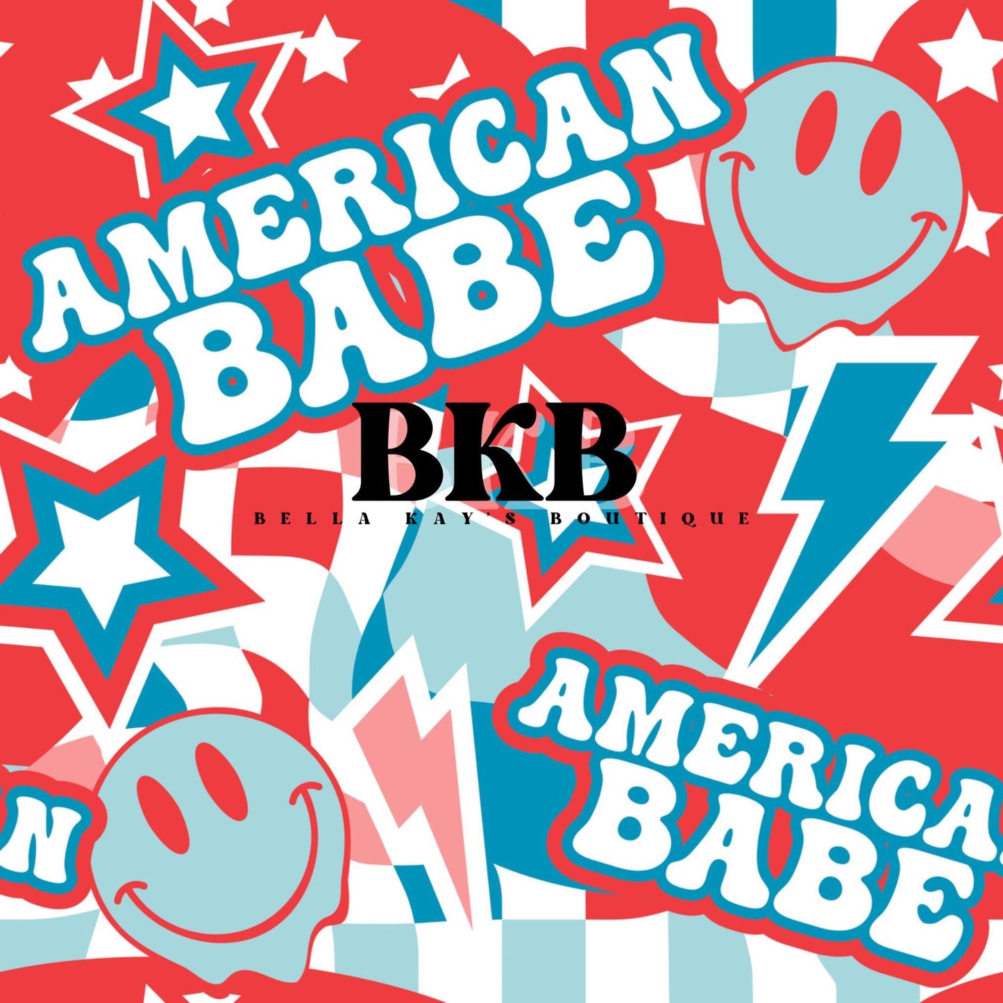 Retro American babe