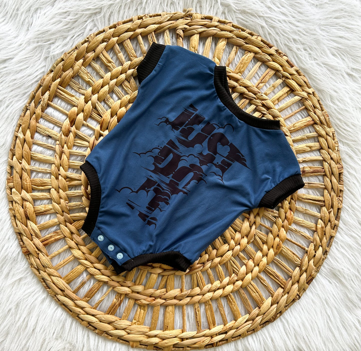 6-9 just do it navy romper