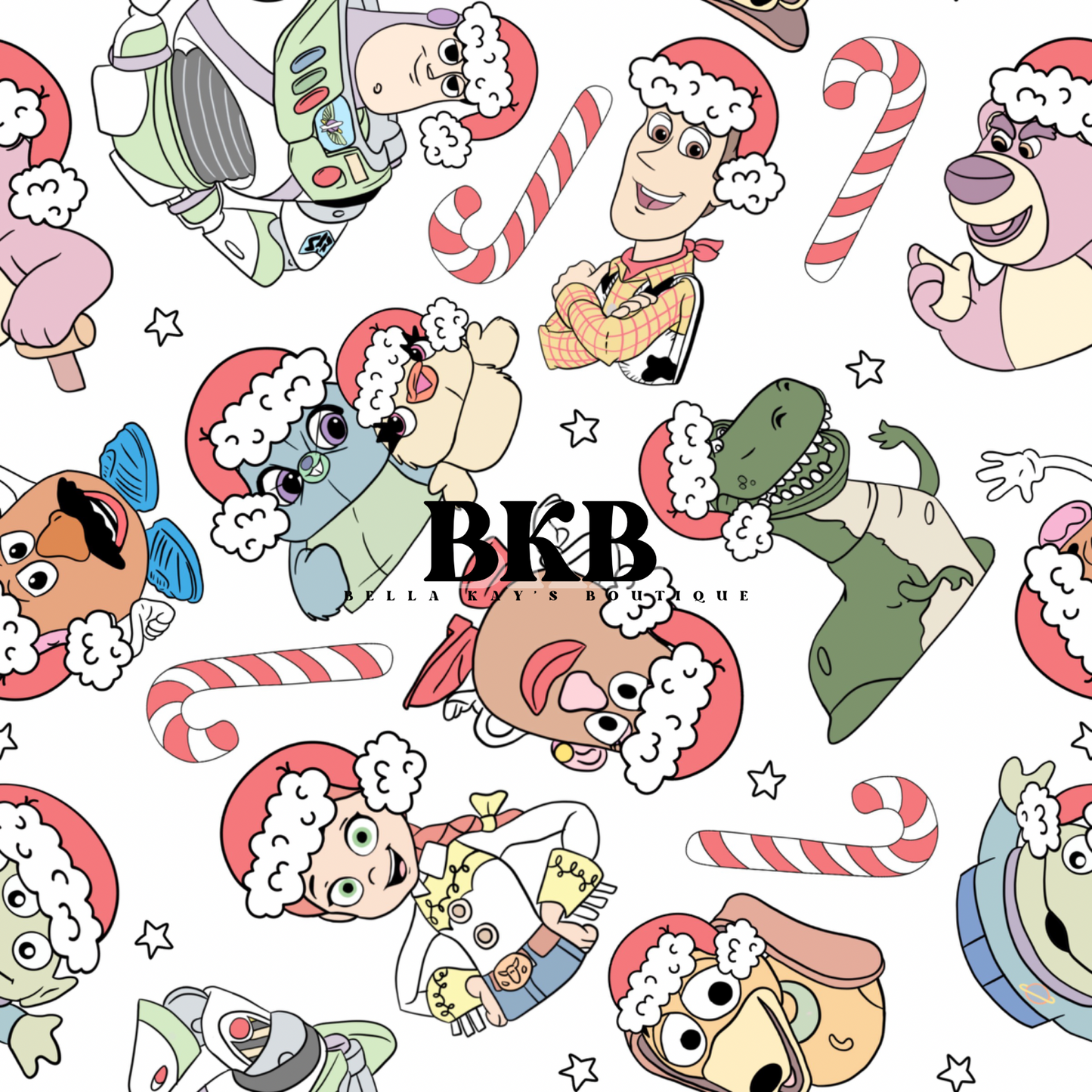 Toystory Christmas Long sleeved romper