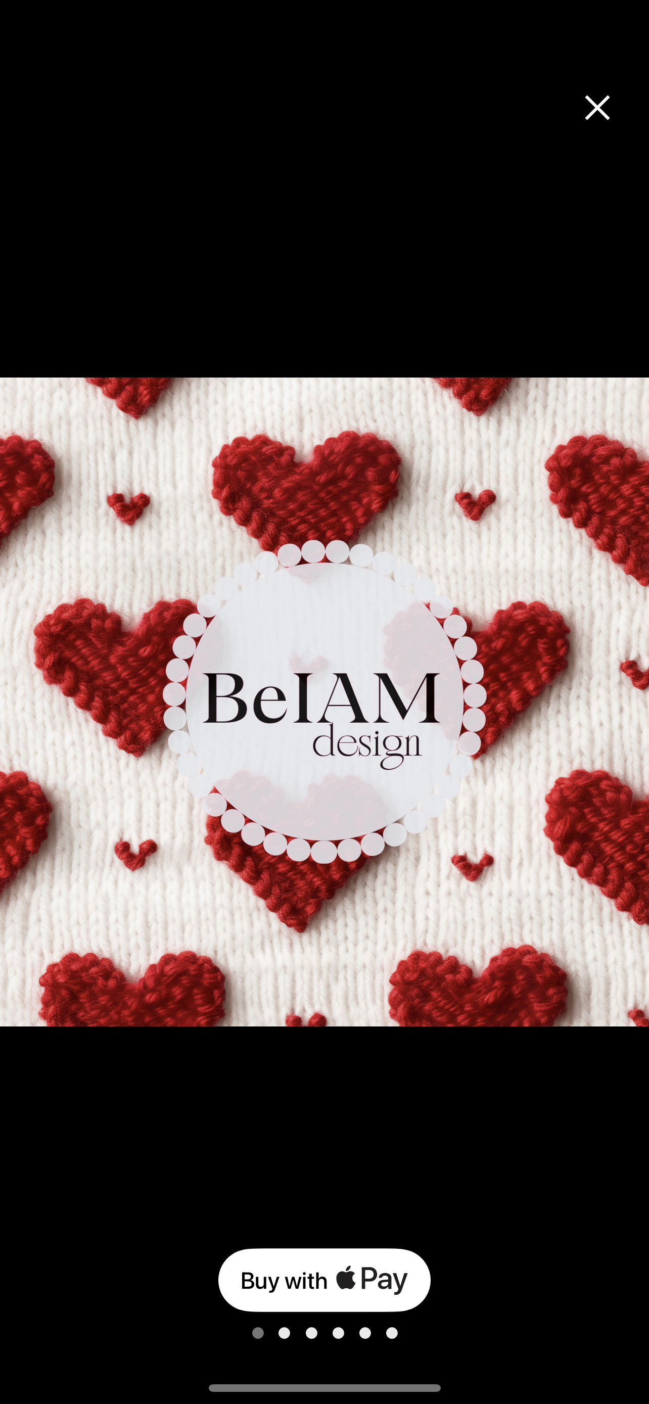 3d white w red hearts