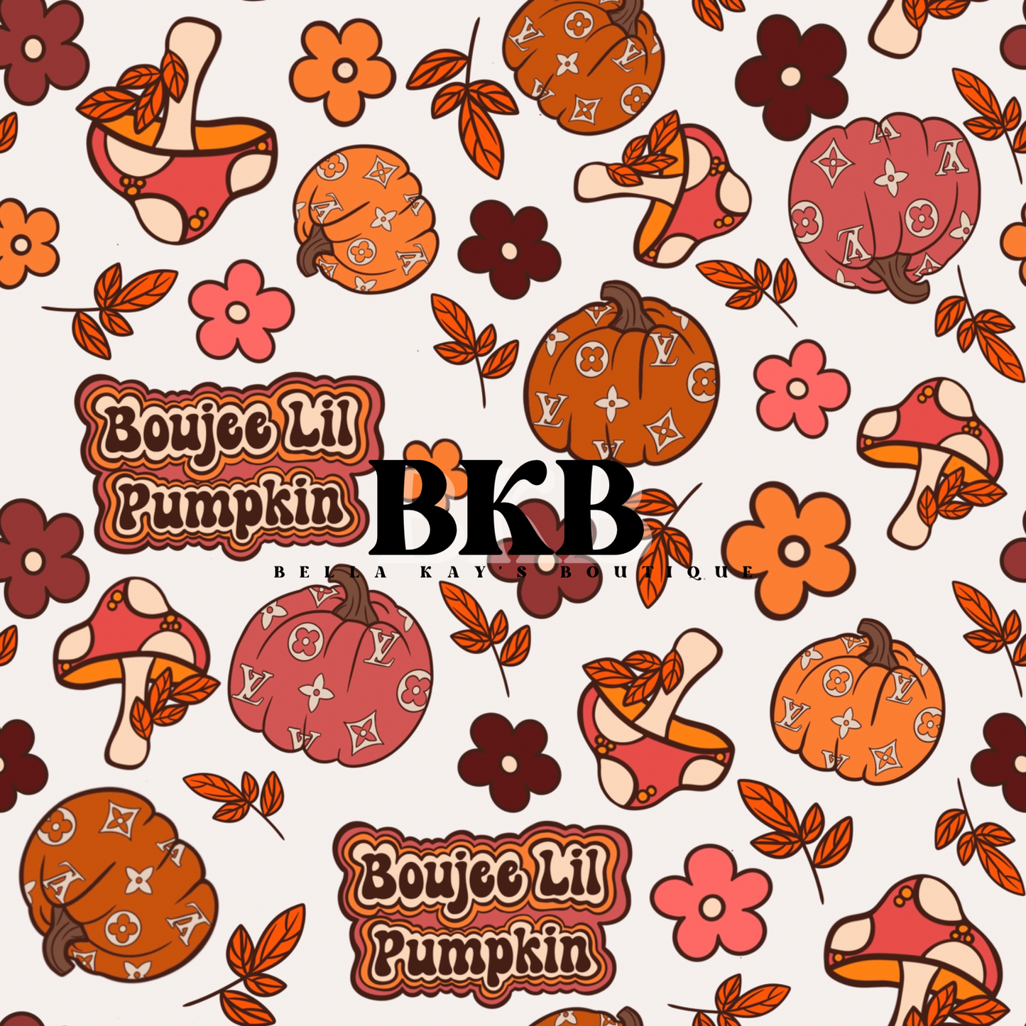 Boujee lil pumpkin