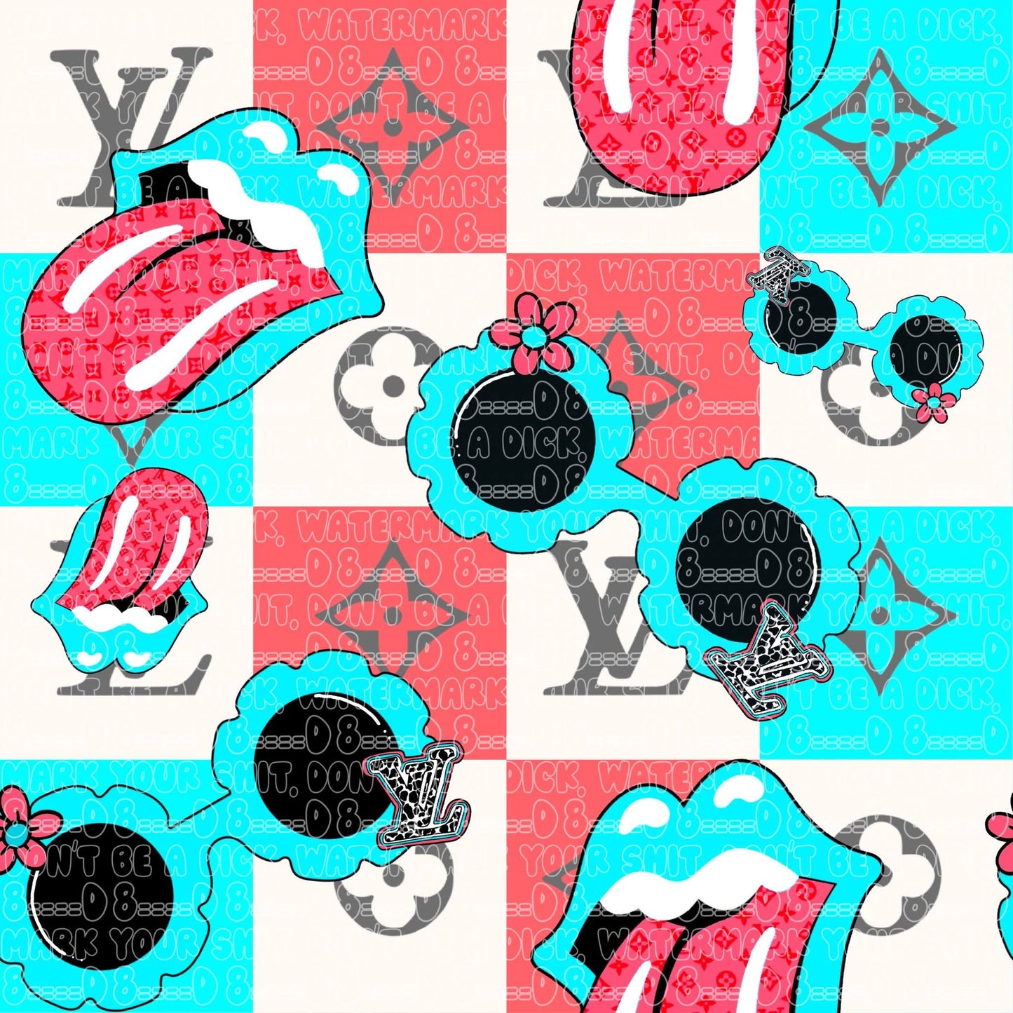 Checkeredlv & glasses