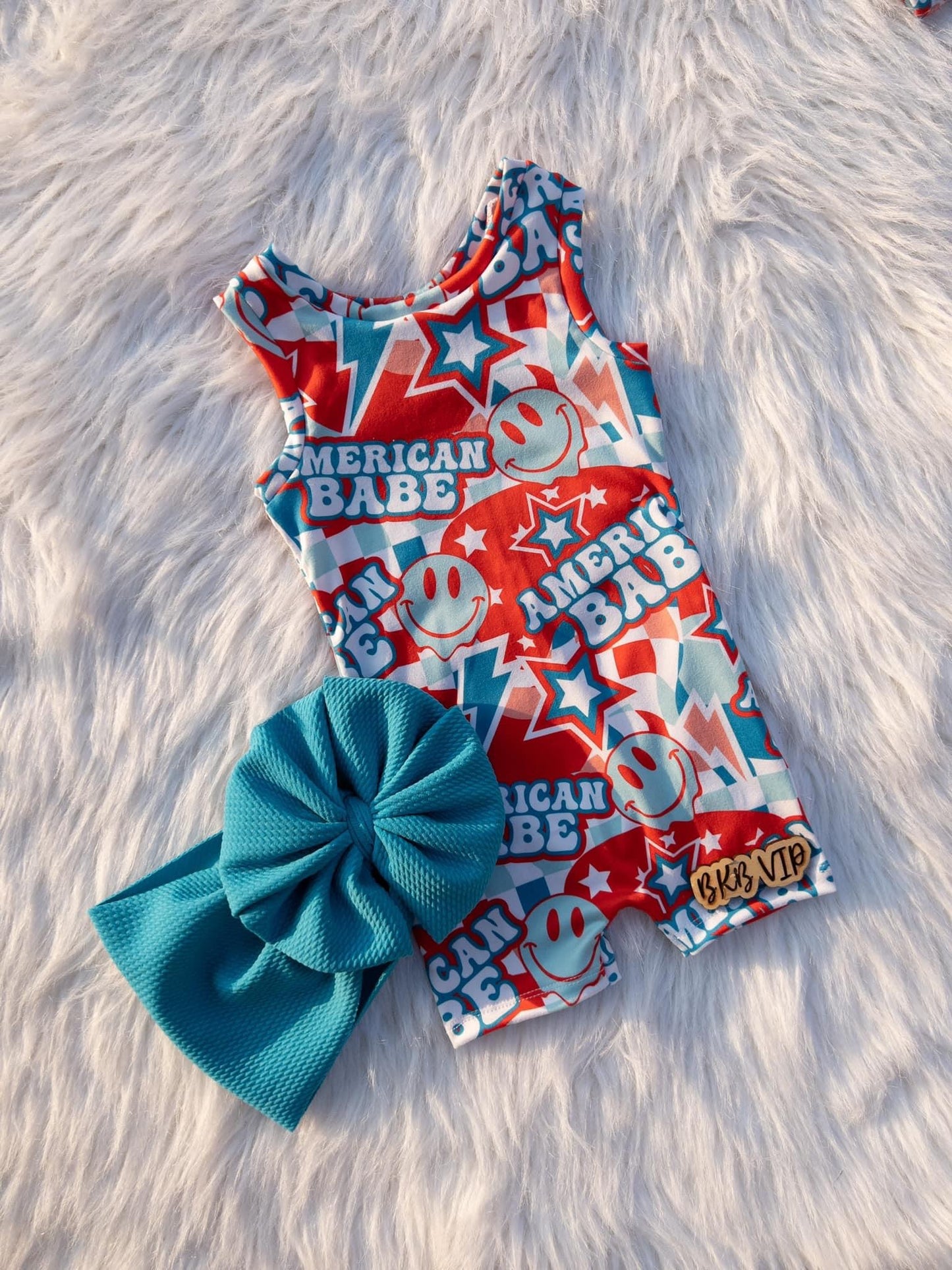 FOJ American Babe Oliie romper