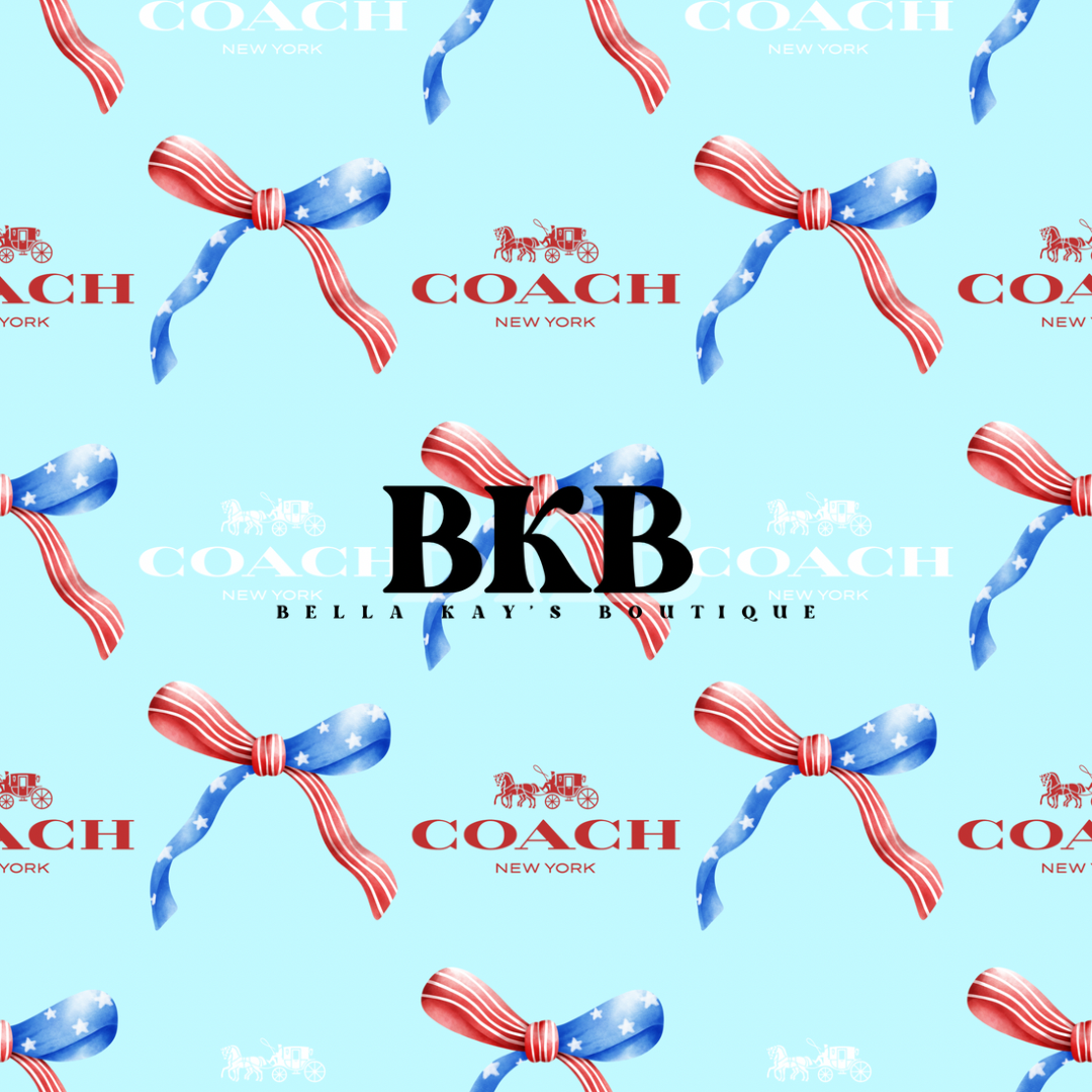 Coachflag bows