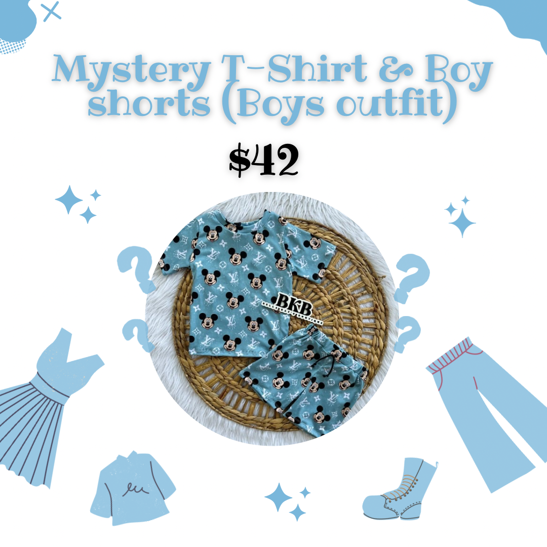 Mystery Boy T-Shirt & Boy short Set