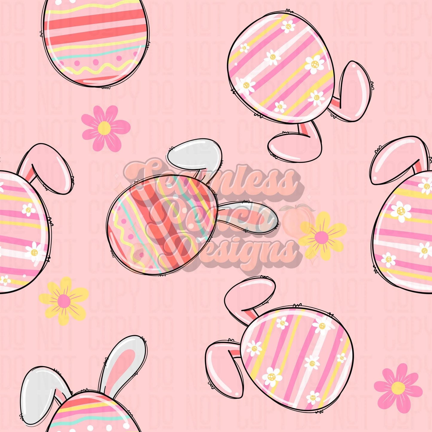 Pastel striped eggs