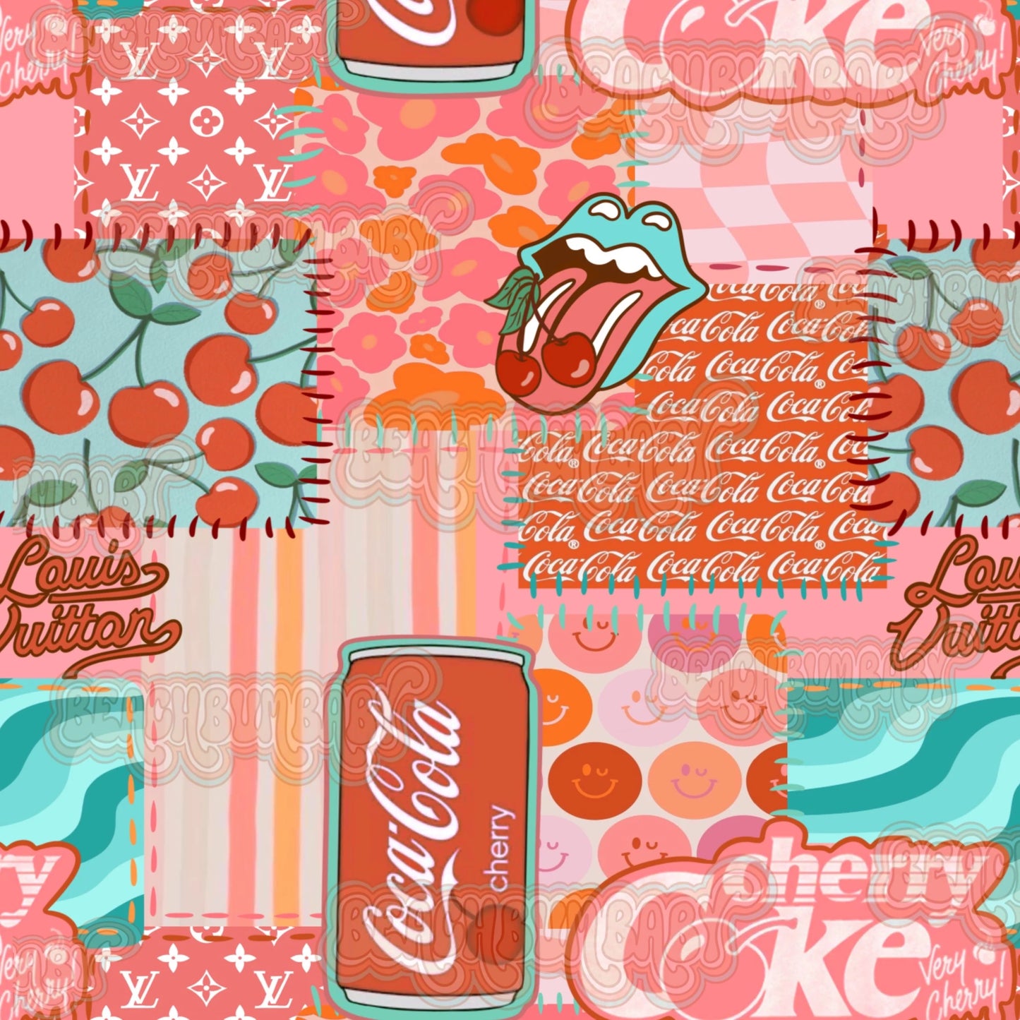 Coke patchwork