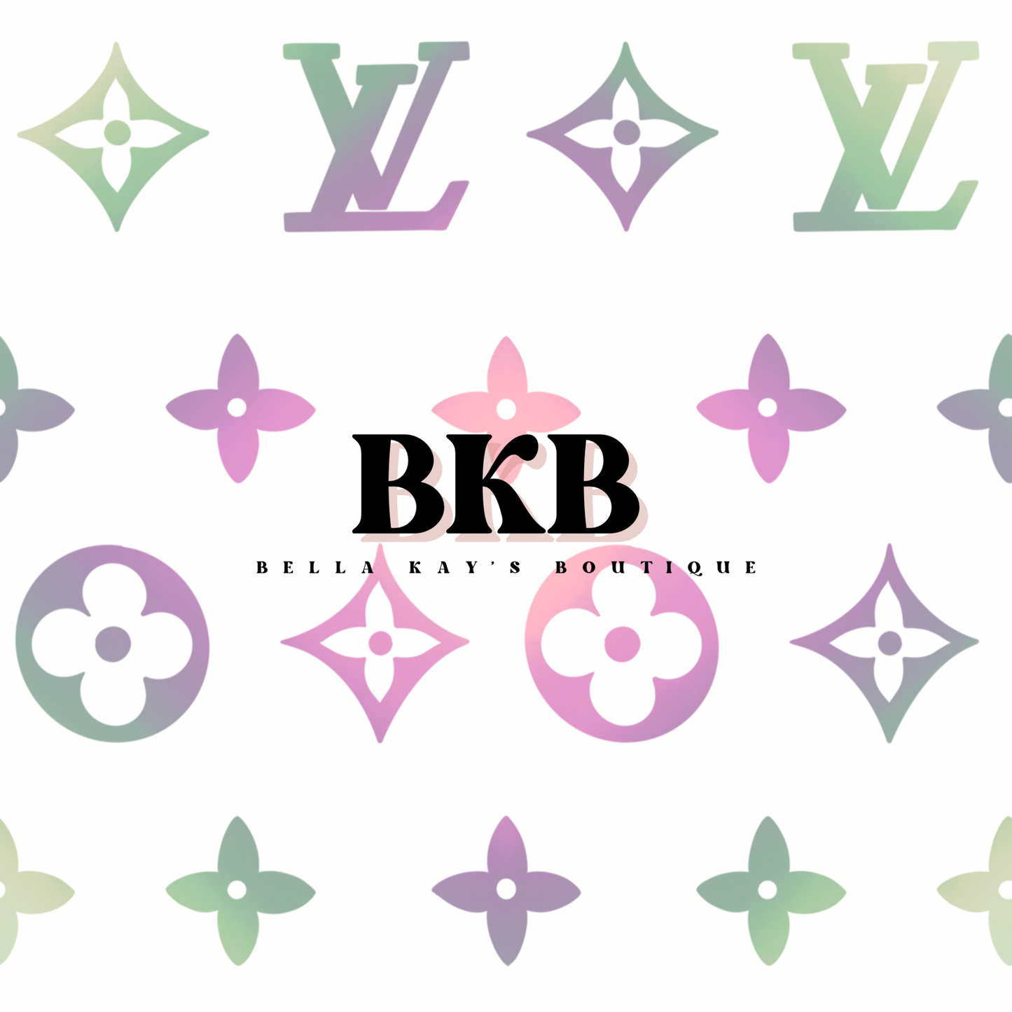 Ombré Greenpurplepinklv