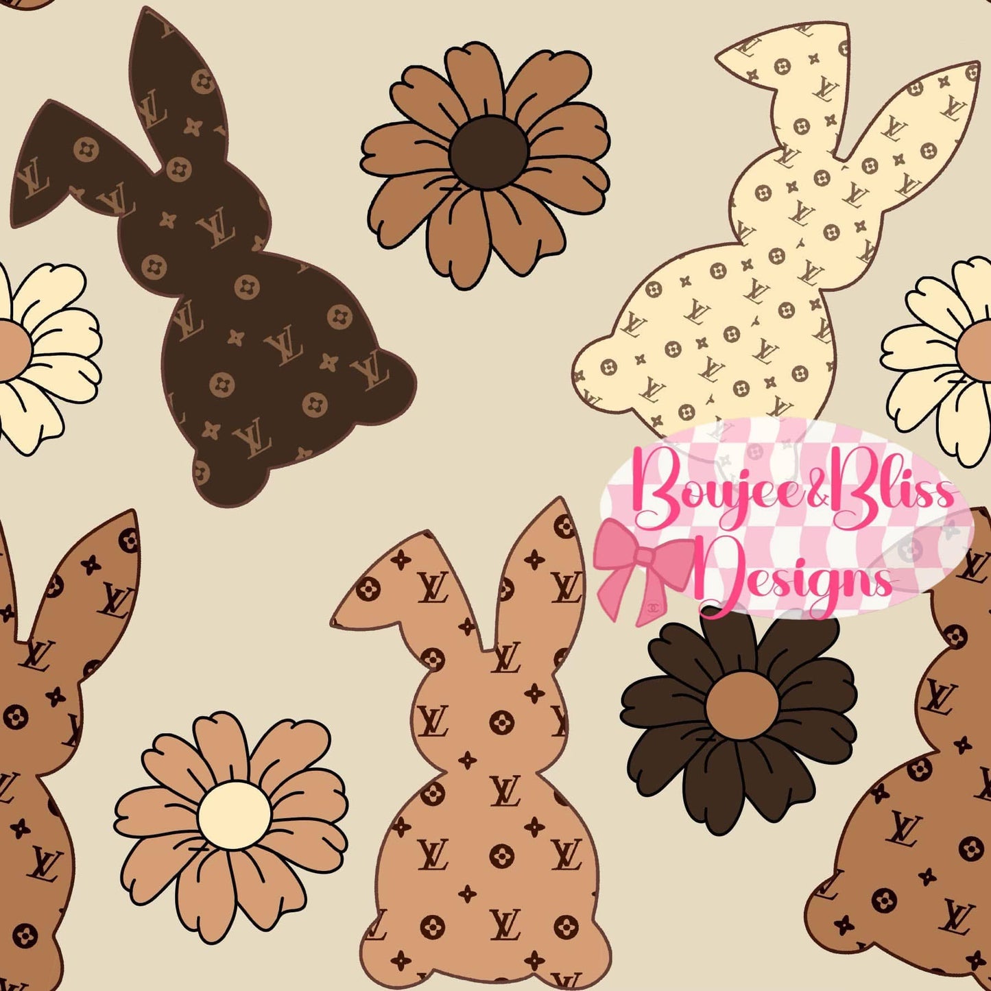 Brown boujee bunnies