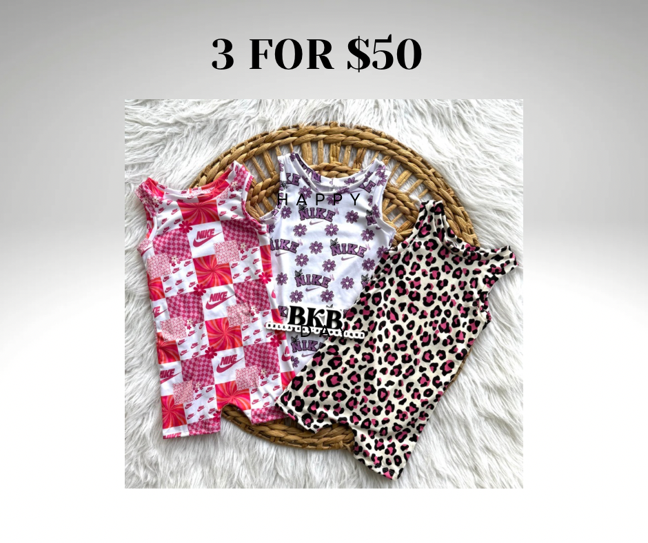 3 Ollie rompers for $50