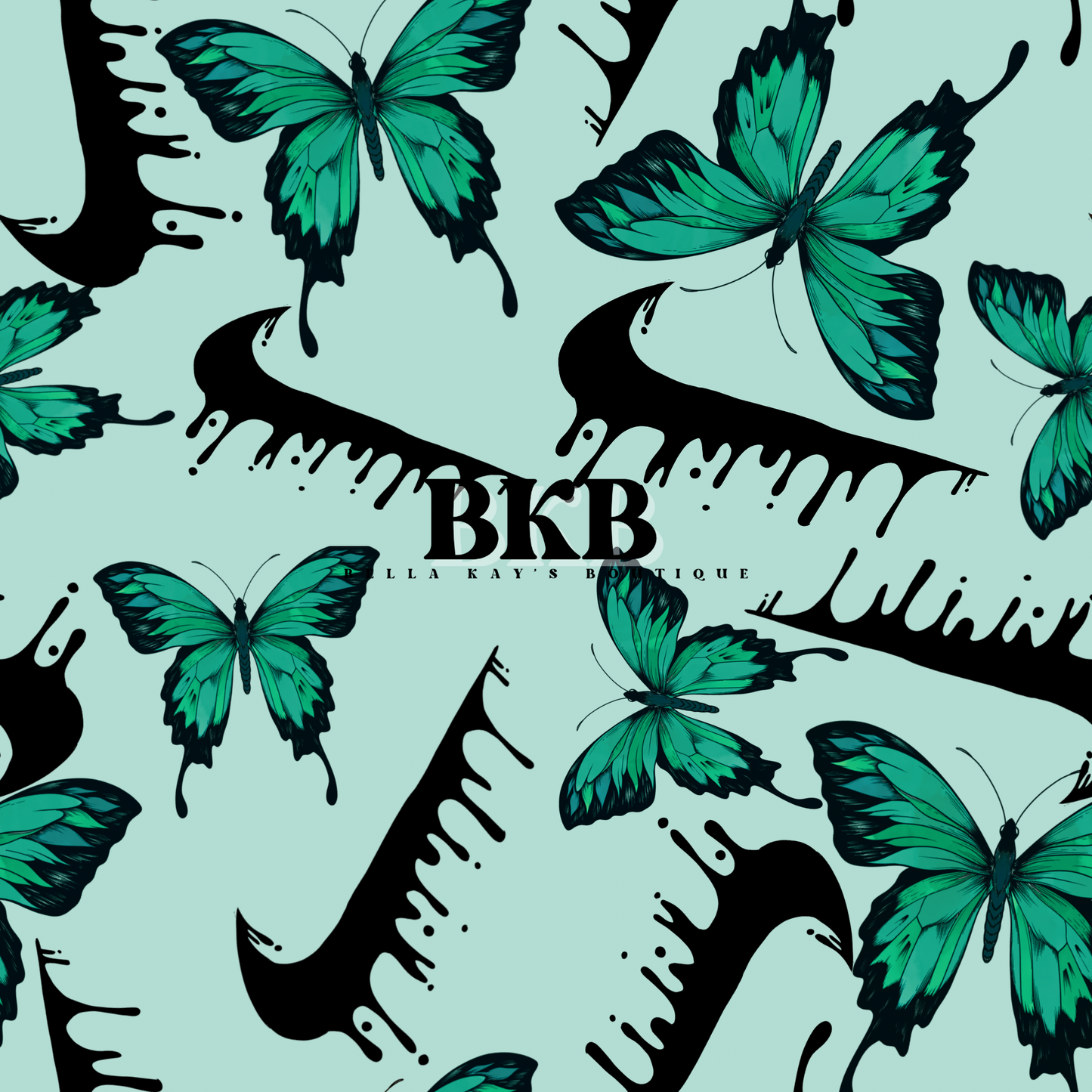 Green butterfly drip NLS