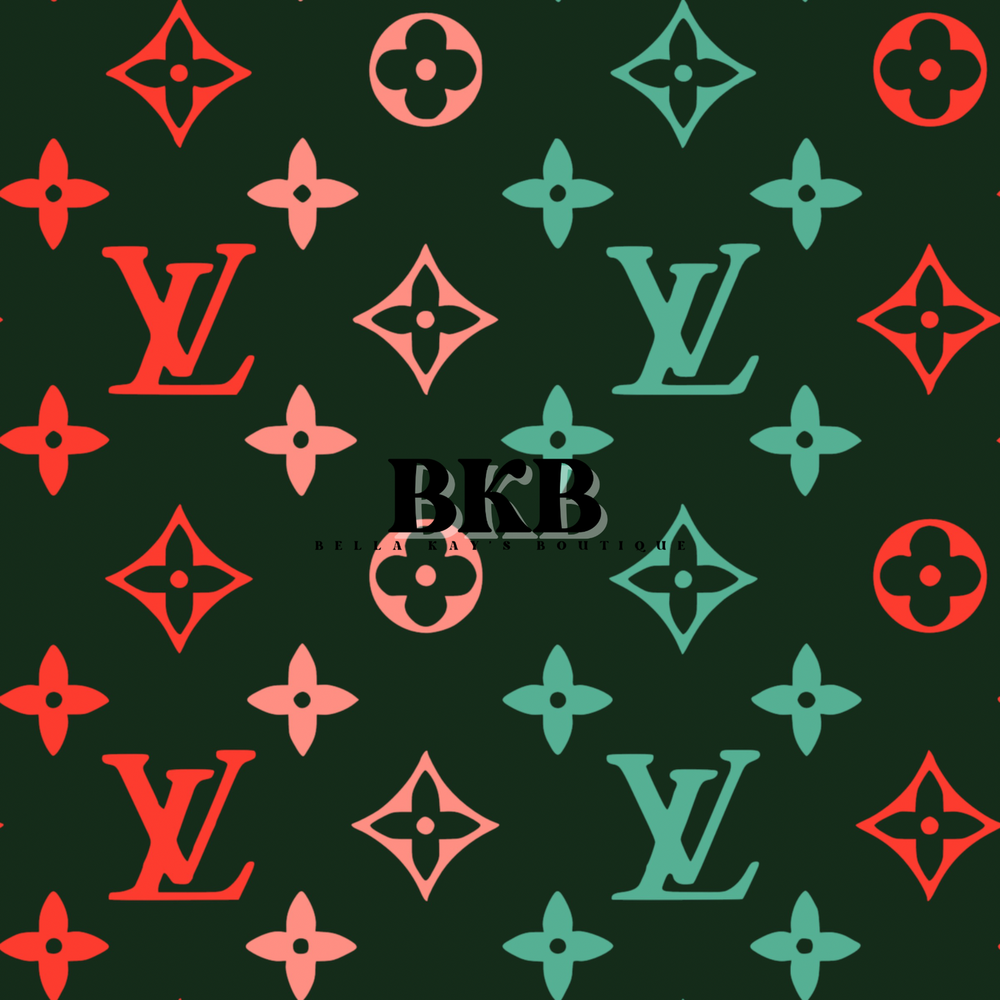 Green w redgreen ombrélv Christmas CLSPO