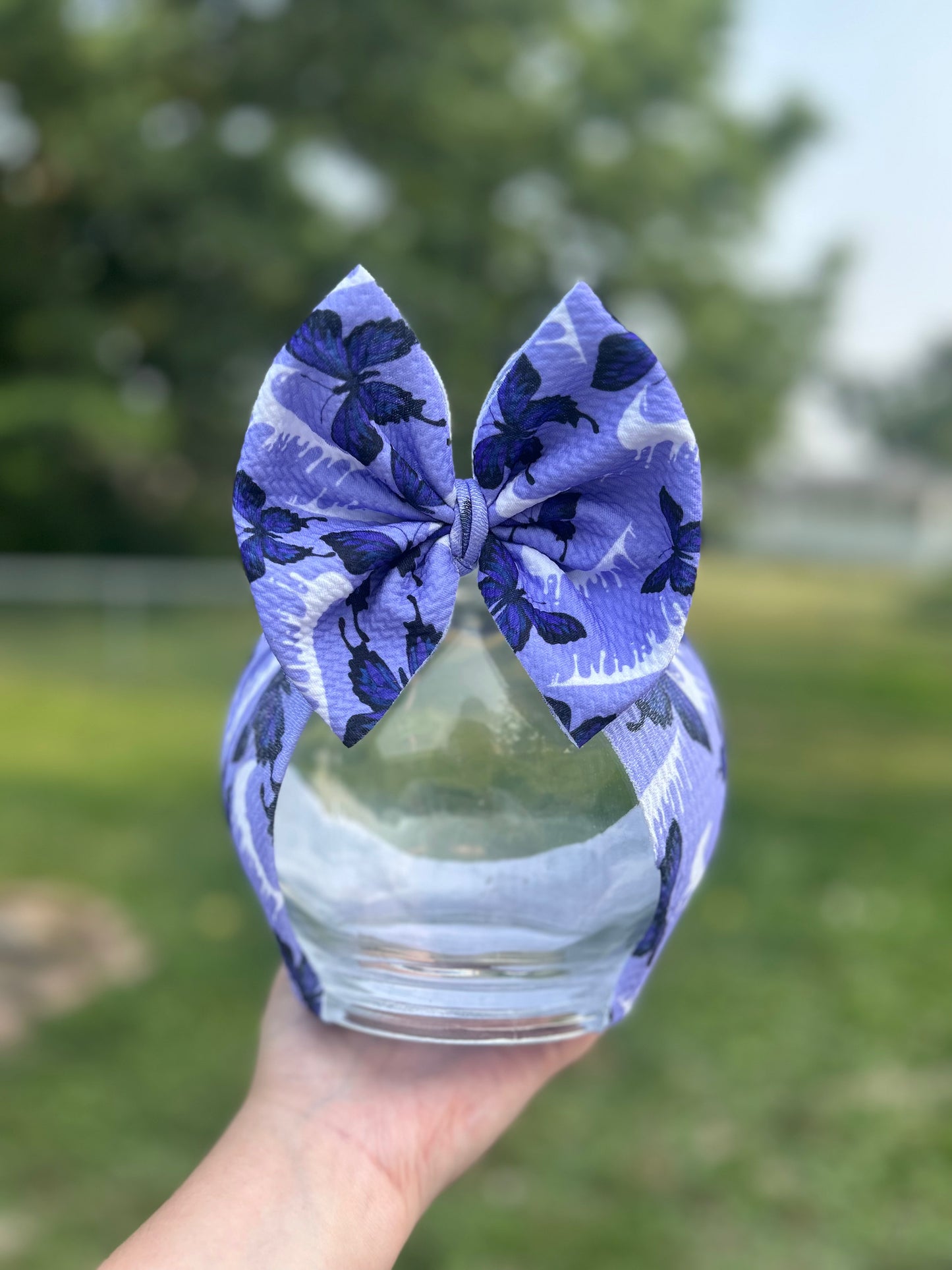 Purple butterfly nikedrip