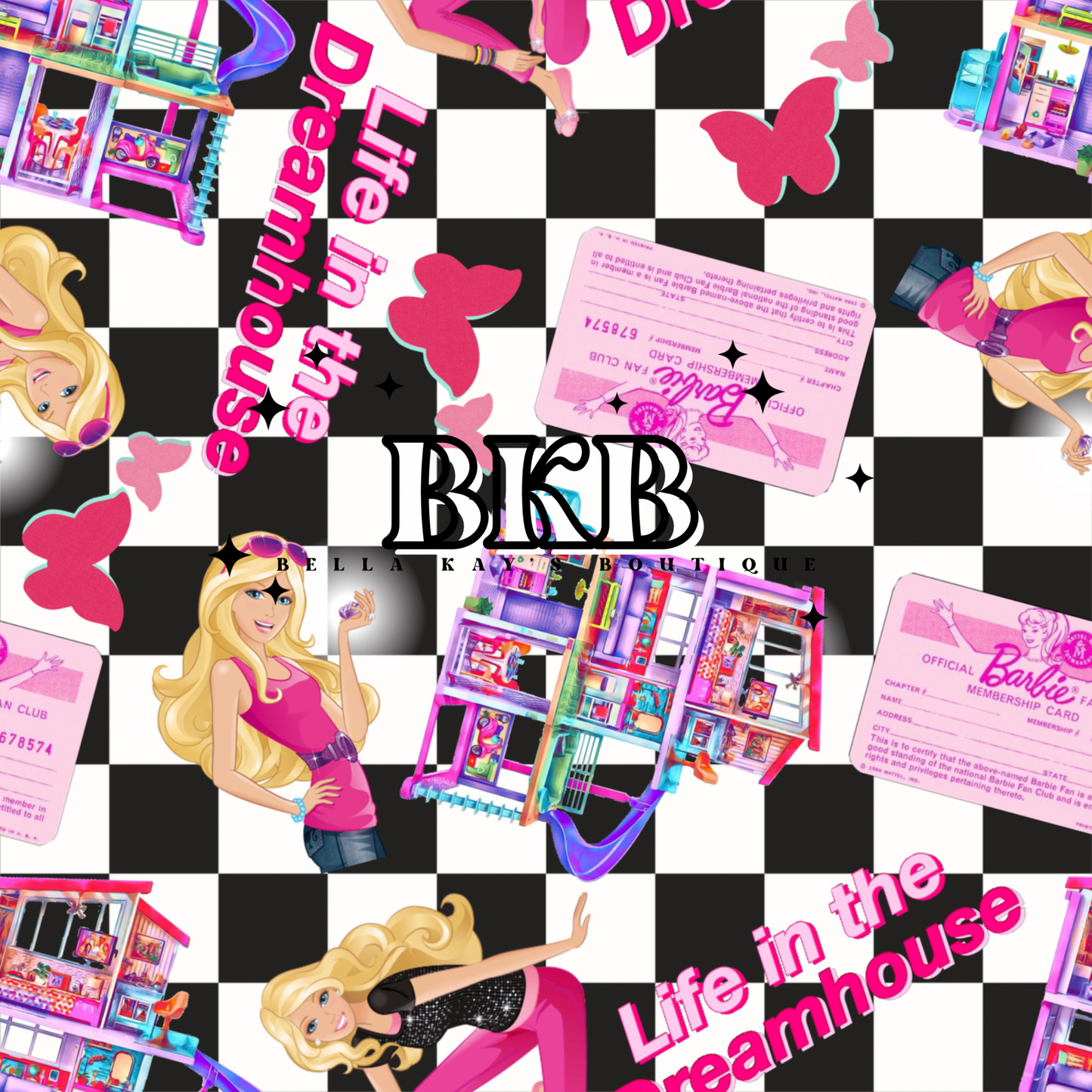 Checkered Barbiegirl SPO