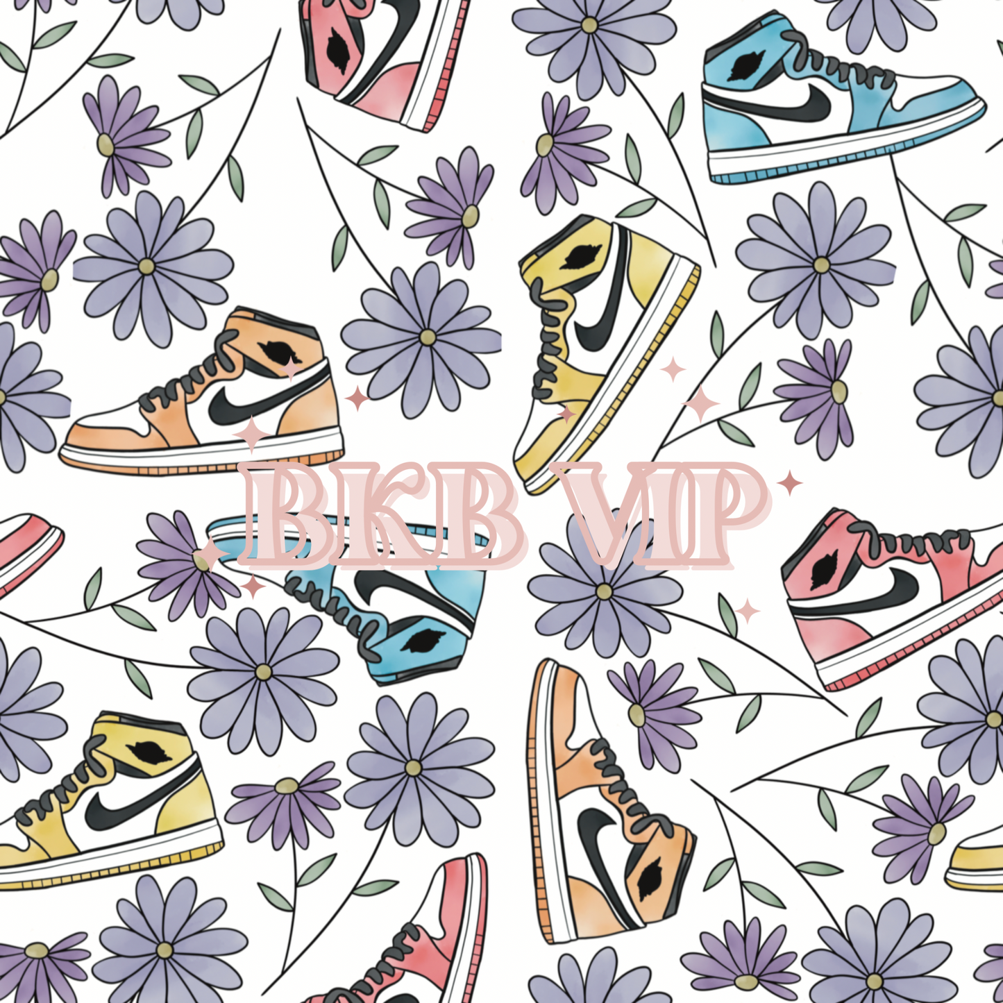 Floral sneakers (nikeOP)