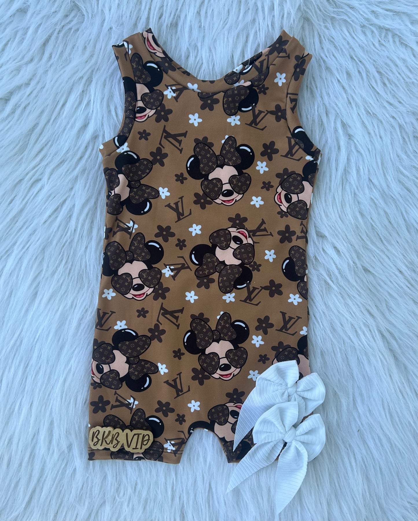 Boujee Mini Ollie Romper