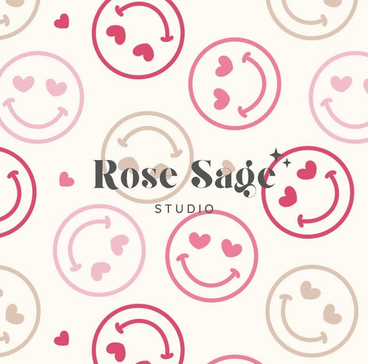 Heart eye smiley