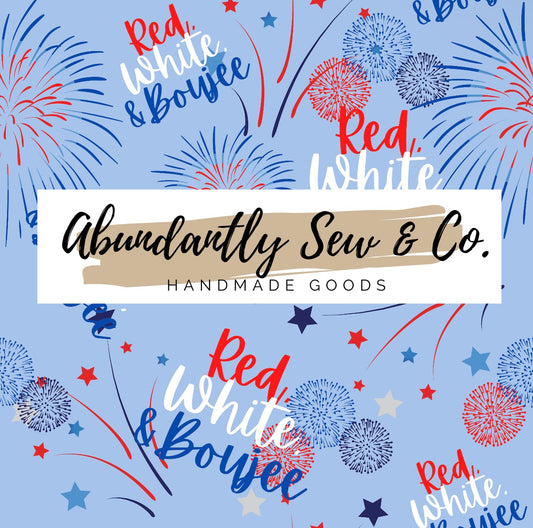 Red White and Boujee fireworks