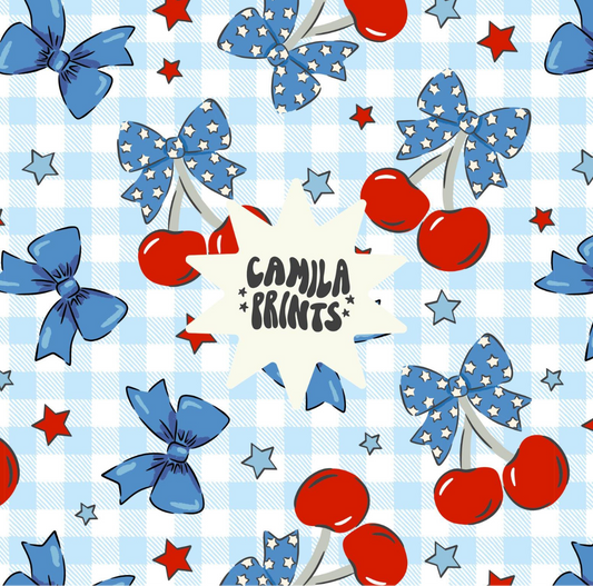 Star bows w cherries