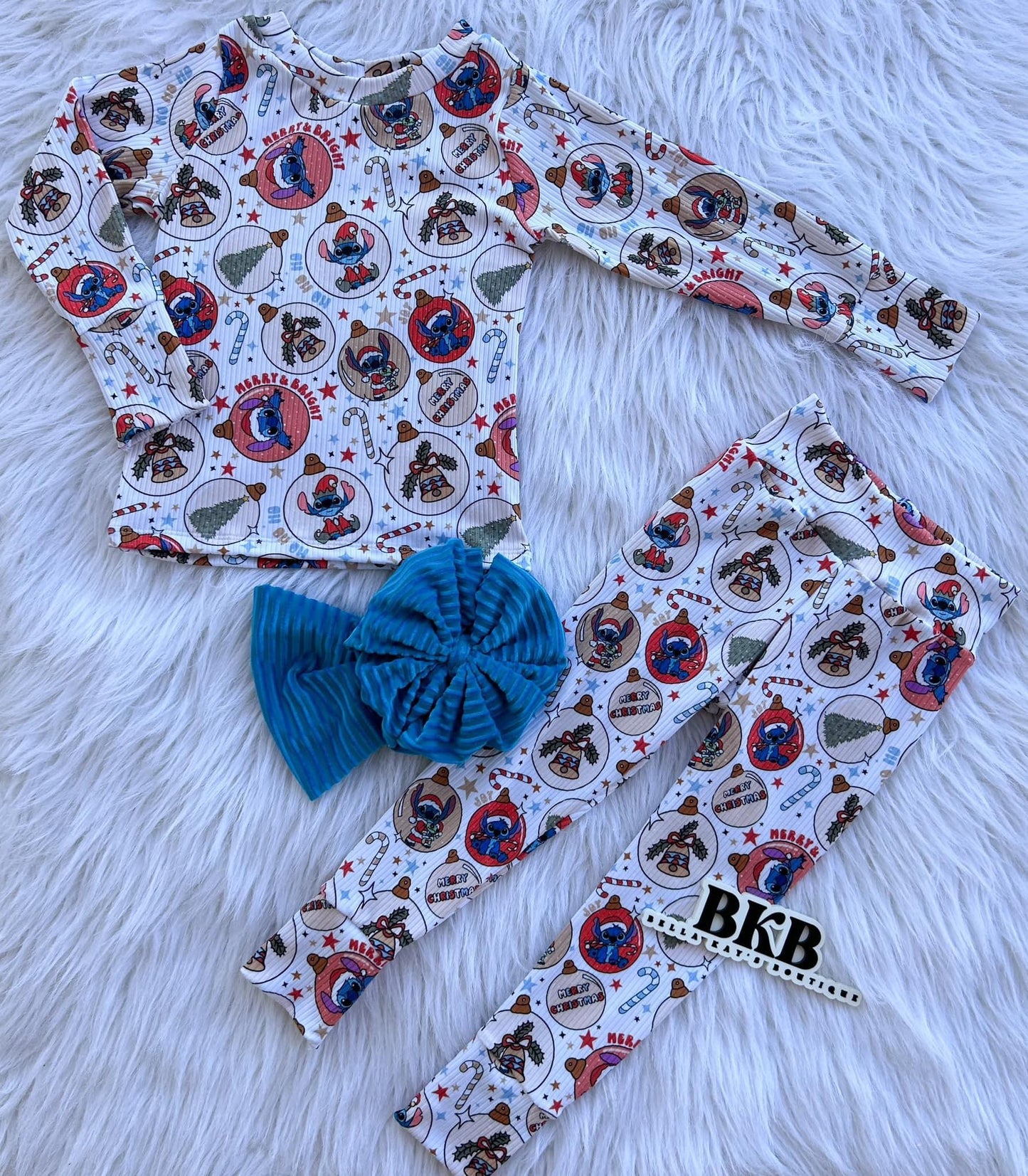 Leo&stitch long sleeve & pants lounge set