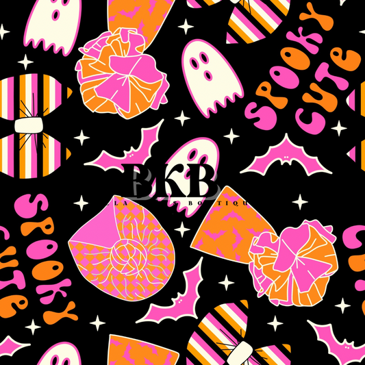 Spooky cute bow