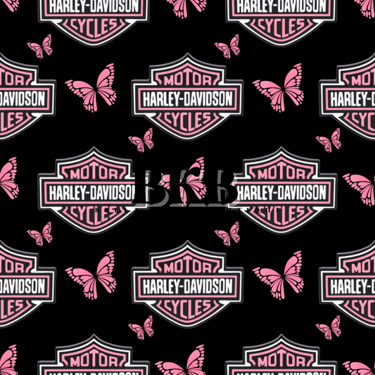 Pink butterflyharleyD T-shirt & shorties