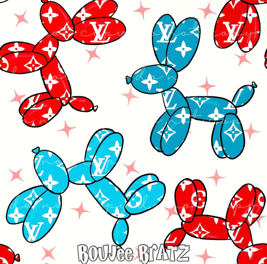 Boujee Fourth of July dogs