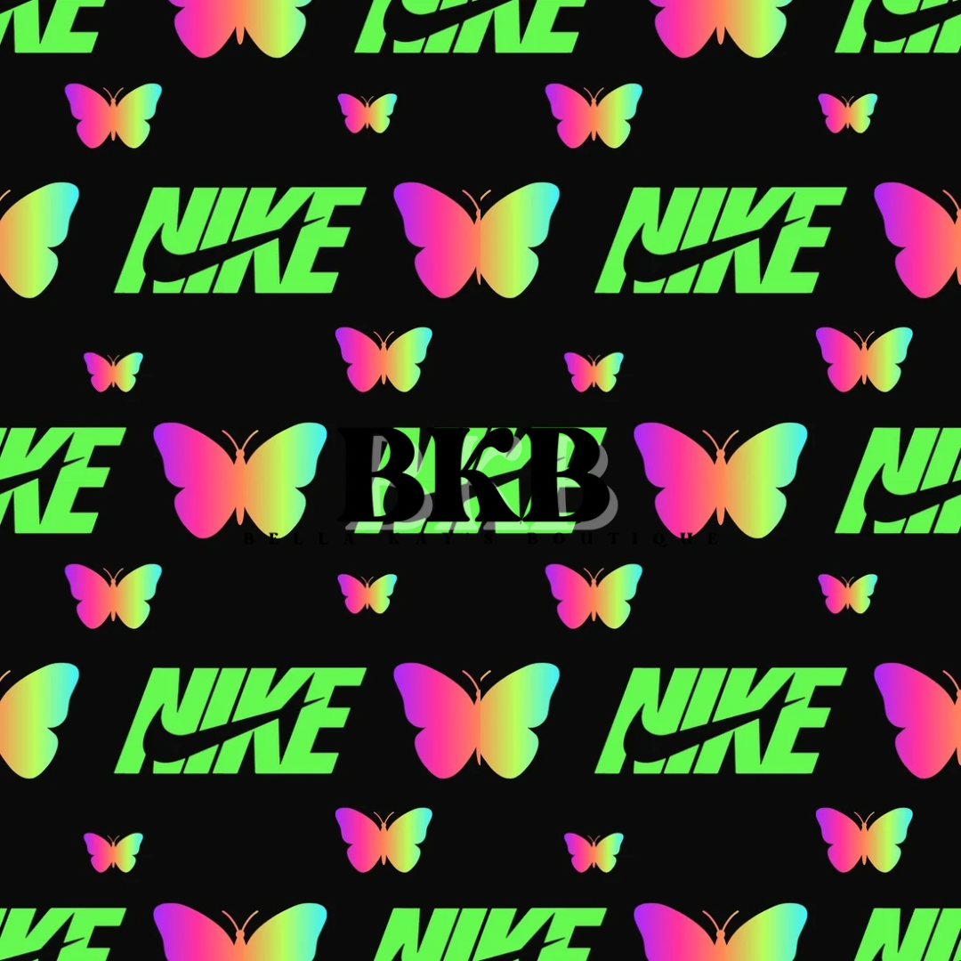 Greennike rainbow butterfly