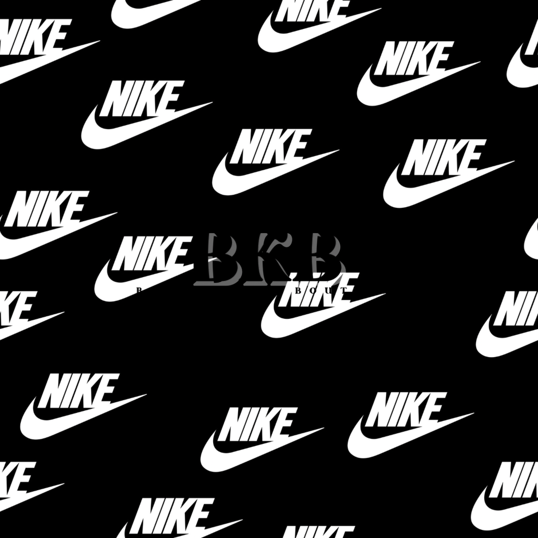 Black w white nikeswoosh