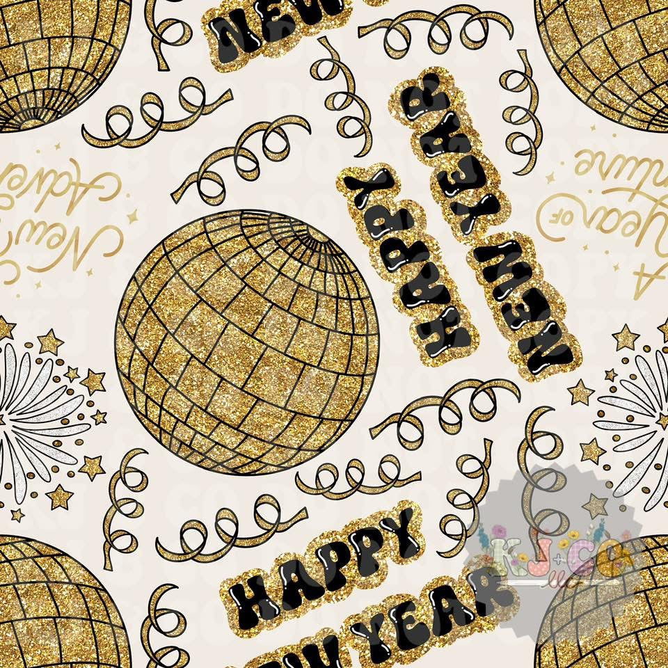 Gold new years