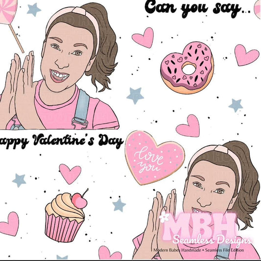 Can you say happy Valentine's Day?