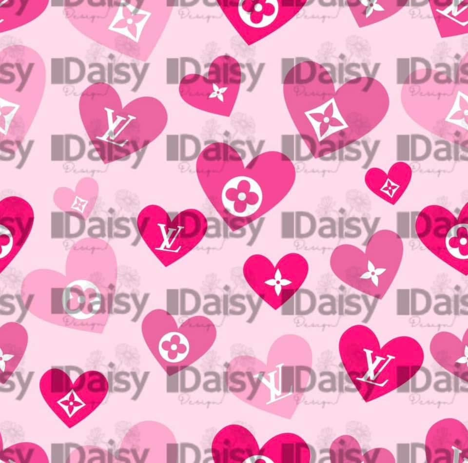 Pink Boujee hearts