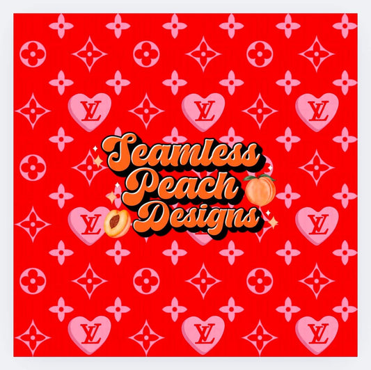 Pink & redlv lvhearts