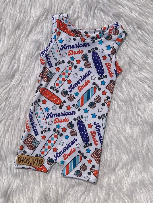 FOJ  American dude Oliie romper