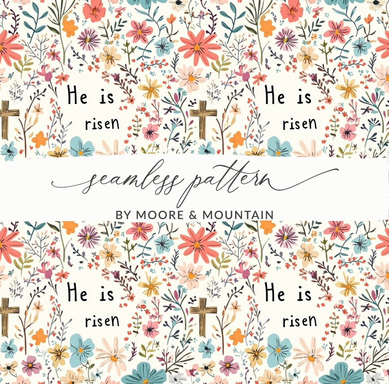 He has risen wildflowers